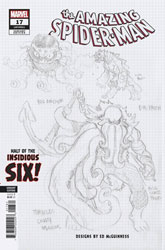 Image: Amazing Spider-Man #17 (variant Design Sketch cover - McGuiness) - Marvel Comics