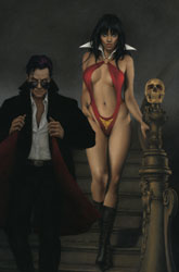 Image: Vampirella / Dracula: Rage #4 (cover I incentive 1:15 - Celina virgin) - Dynamite