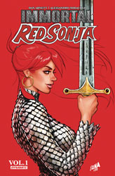 Image: Immortal Red Sonja Vol. 01 SC  - Dynamite