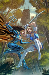 Image: Belle: House of Glass Slippers  (cover A - Igor Vitorino) - Zenescope Entertainment Inc