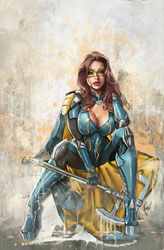 Image: Belle: House of Glass Slippers  (cover C - Cedric Poulat) - Zenescope Entertainment Inc
