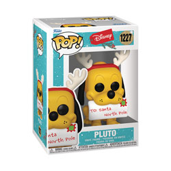 Image: Pop! Disney Holiday Vinyl Figure: Pluto  - Funko