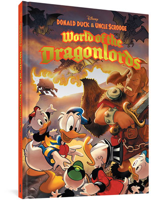 Image: Donald Duck & Uncle Scrooge: World of Dragonlords HC  - Fantagraphics Books